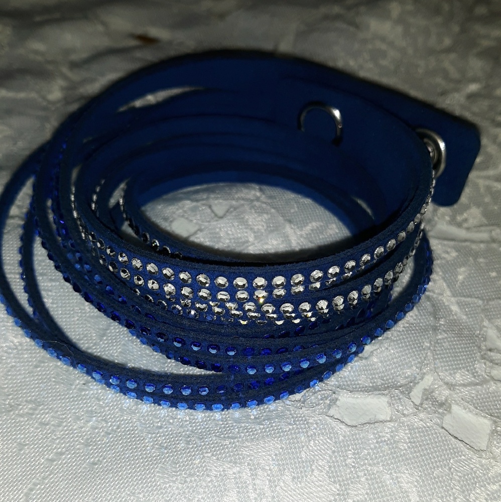 Swarovski blue bracelet NWT